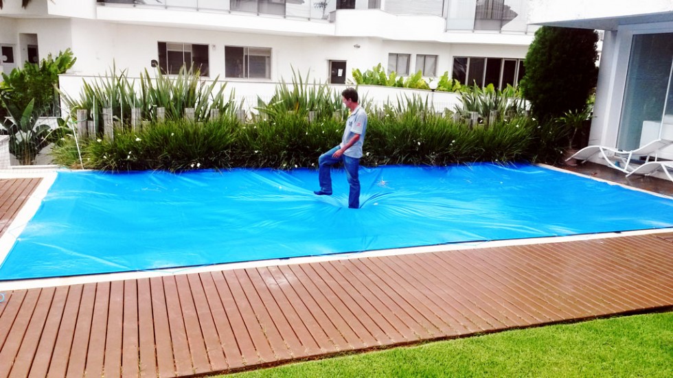 Capa para piscina resistente